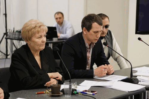 Руководство ВОС на Международной віставке
